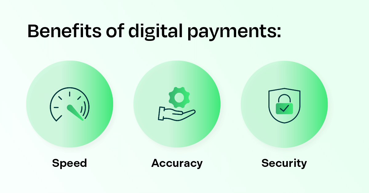 how to improve your cash application process-benefits of digital payments