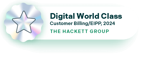 Digital World Class: Customer Billing/EIPP 2024 Hacket Badge