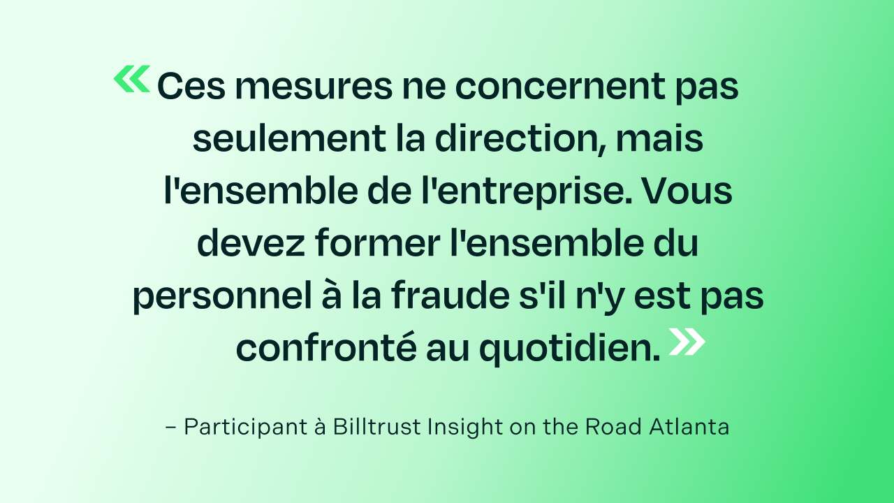 Billtrust Insight on the Road Citation d'un participant d'Atlanta