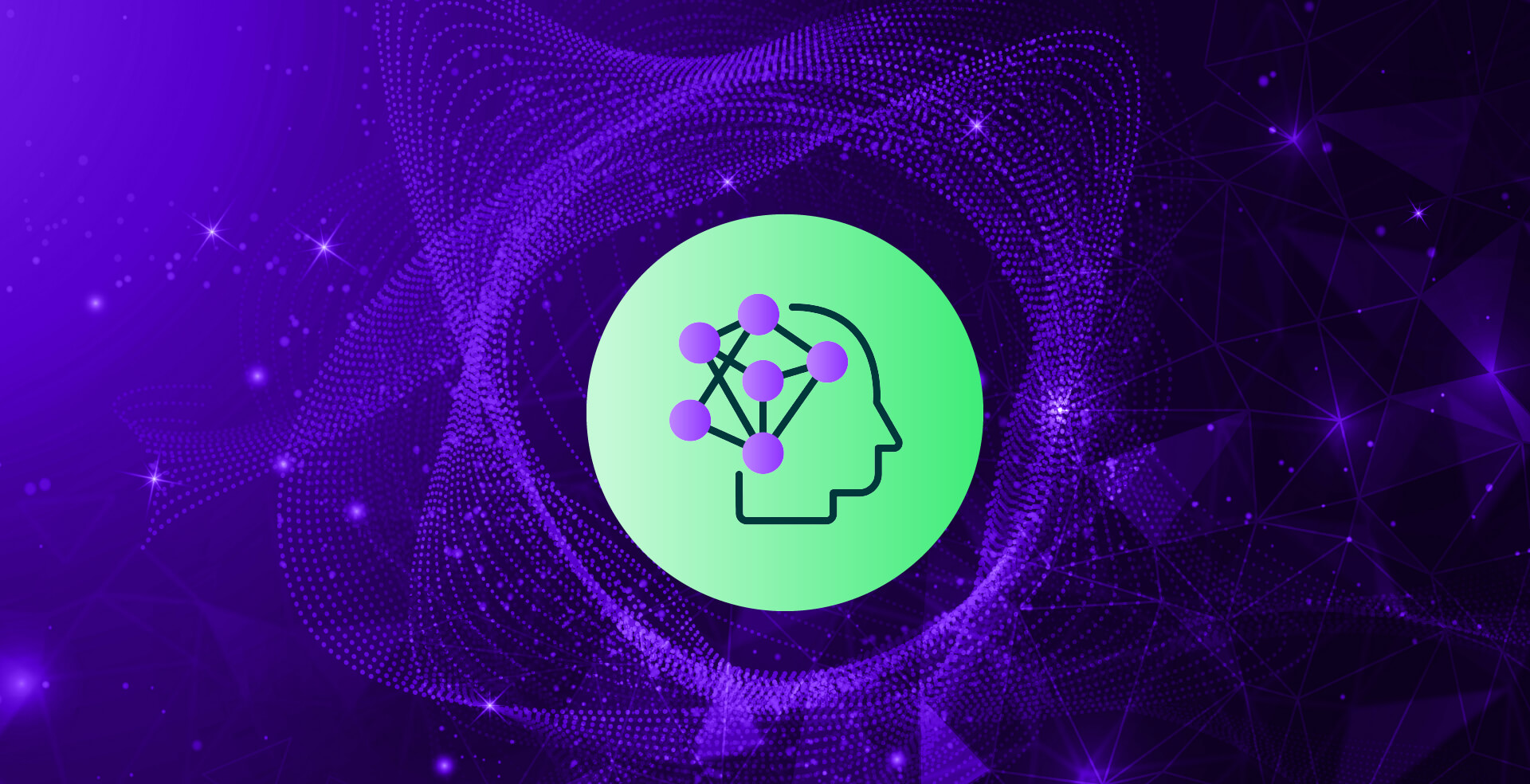 Newest developments AI icon graphic