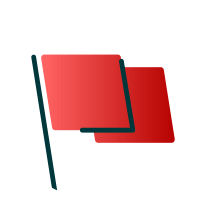 how finance teams can fight fraud_red flag graphic
